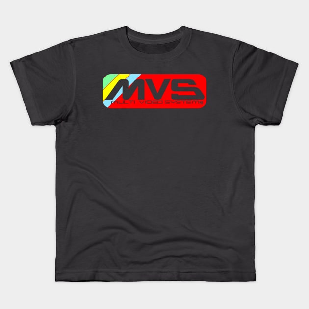 MULTI VIDEO SYSTEM Kids T-Shirt by PRWear